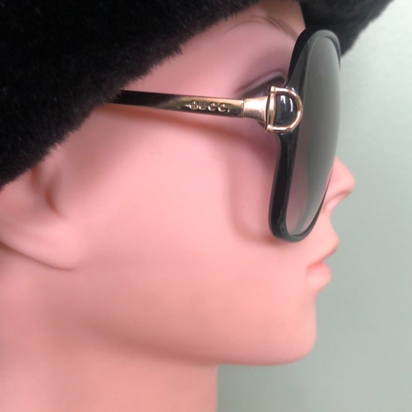 Gucci Authenticated Oversized Black Sunglasses main image 5
